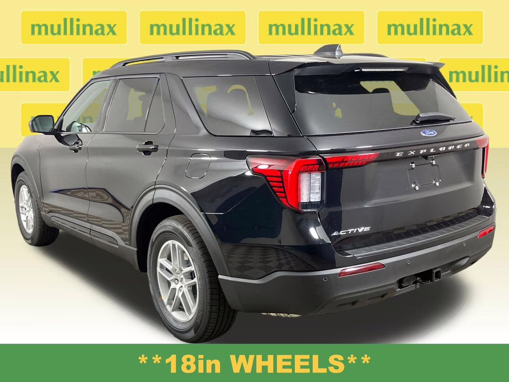 2026 Agate Black Metallic Ford Explorer Active RWD SUV