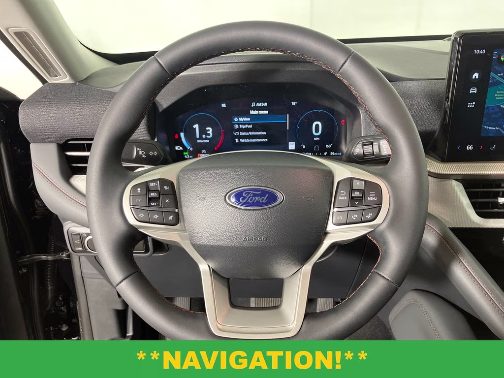 2026 Agate Black Metallic Ford Explorer Active RWD SUV