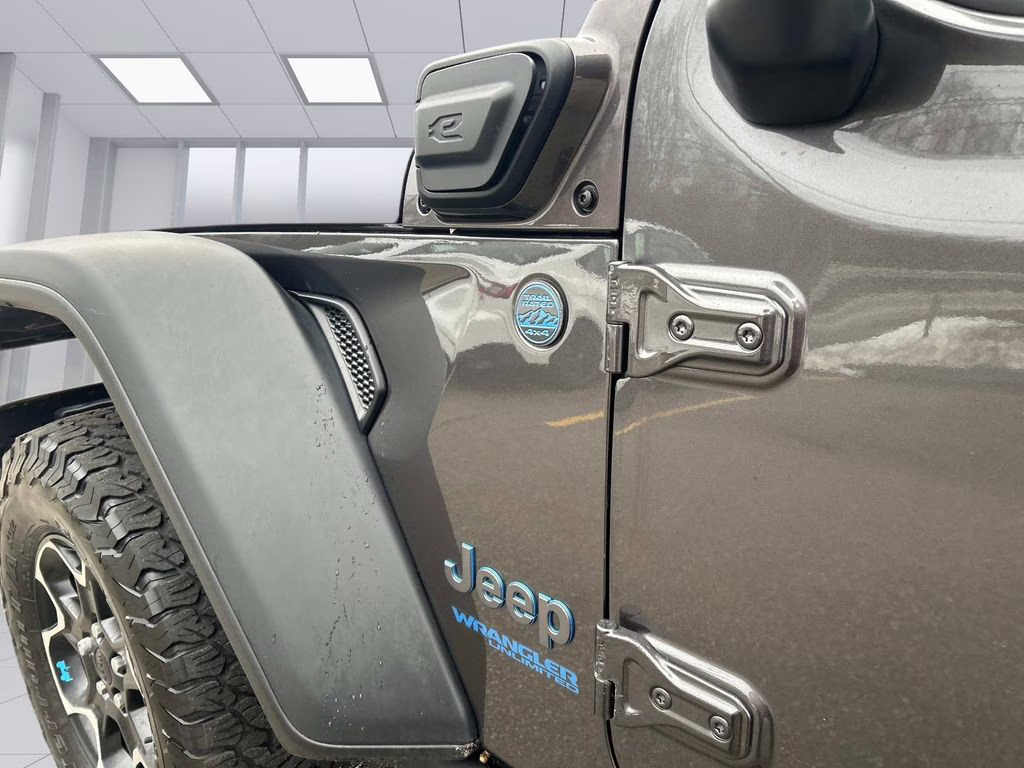 2021 Granite Crystal Metallic Clearcoat Jeep Wrangler Unlimited Rubicon 4xe 4X4 SUV