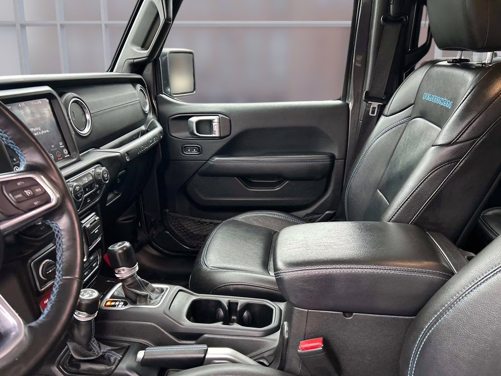 2021 Granite Crystal Metallic Clearcoat Jeep Wrangler Unlimited Rubicon 4xe 4X4 SUV