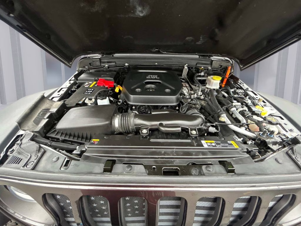 2021 Granite Crystal Metallic Clearcoat Jeep Wrangler Unlimited Rubicon 4xe 4X4 SUV