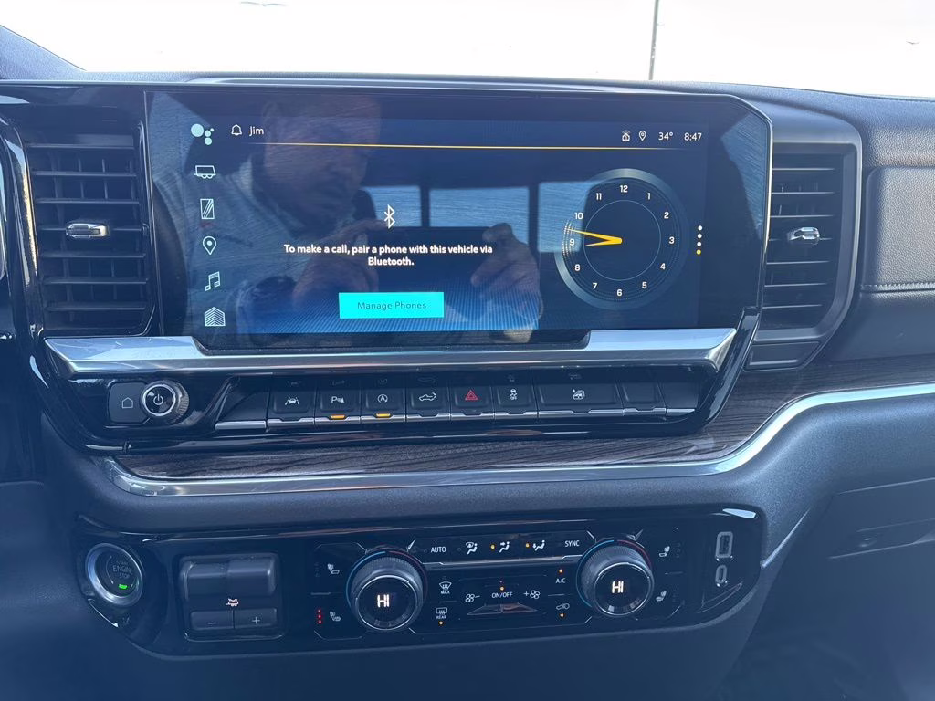 2025 Summit White Chevrolet Silverado 1500 LT 4X4 Truck