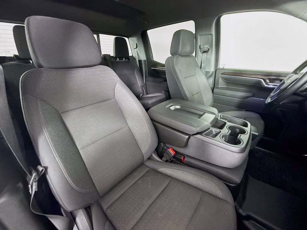 2025 Summit White Chevrolet Silverado 1500 LT 4X4 Truck