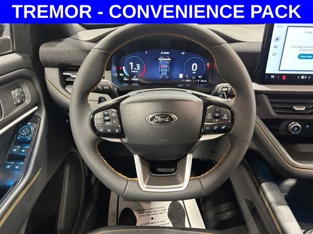 2026 Agate Black Metallic Ford Explorer Tremor 4X4 SUV