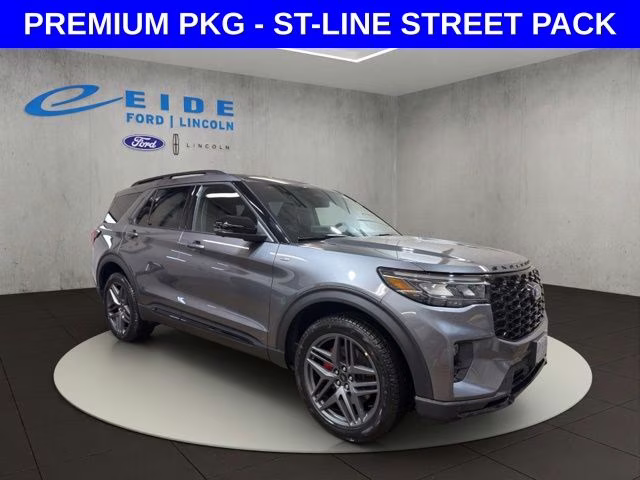 2026 Carbonized Gray Metallic Ford Explorer ST-Line 4X4 SUV