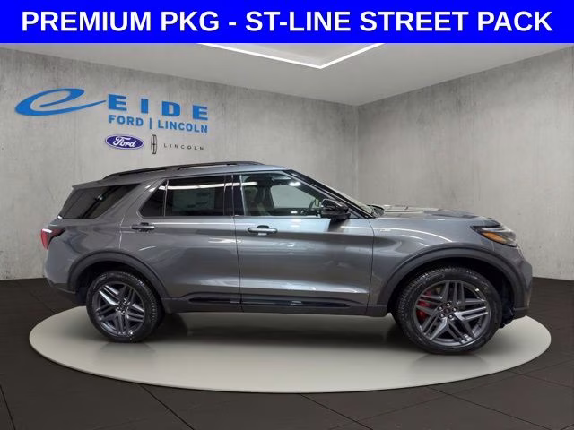2026 Carbonized Gray Metallic Ford Explorer ST-Line 4X4 SUV