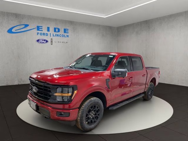 2026 Ruby Red Met Tinted CC Ford F-150 XLT Black Appearance 4X4 Truck