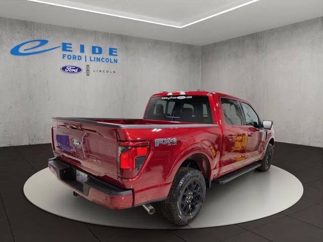 2026 Ruby Red Met Tinted CC Ford F-150 XLT Black Appearance 4X4 Truck