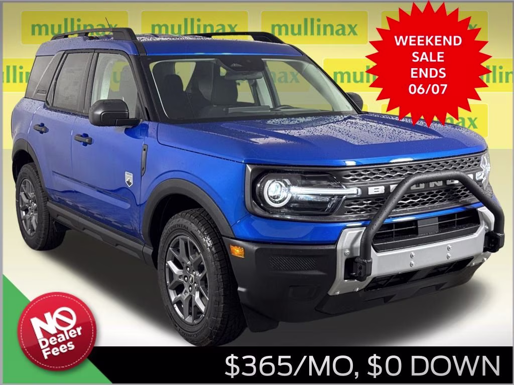2026 Velocity Blue Metallic Ford Bronco Sport Big Bend 4X4 SUV