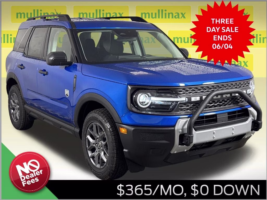 2026 Velocity Blue Metallic Ford Bronco Sport Big Bend 4X4 SUV