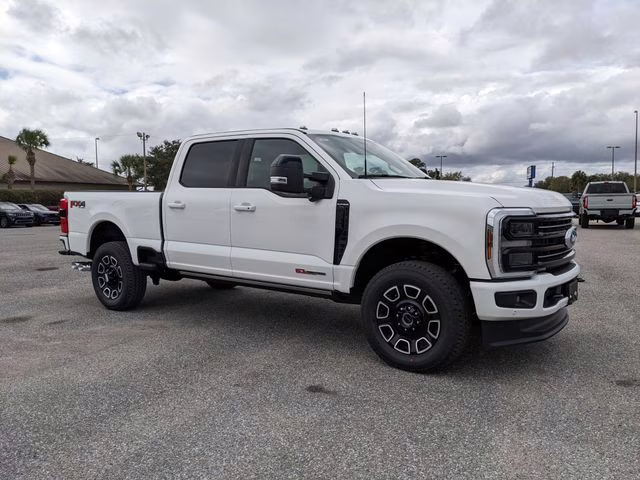 2026 Star White Metallic Tri-Coat Ford Super Duty F-250 SRW Platinum 4X4 Truck