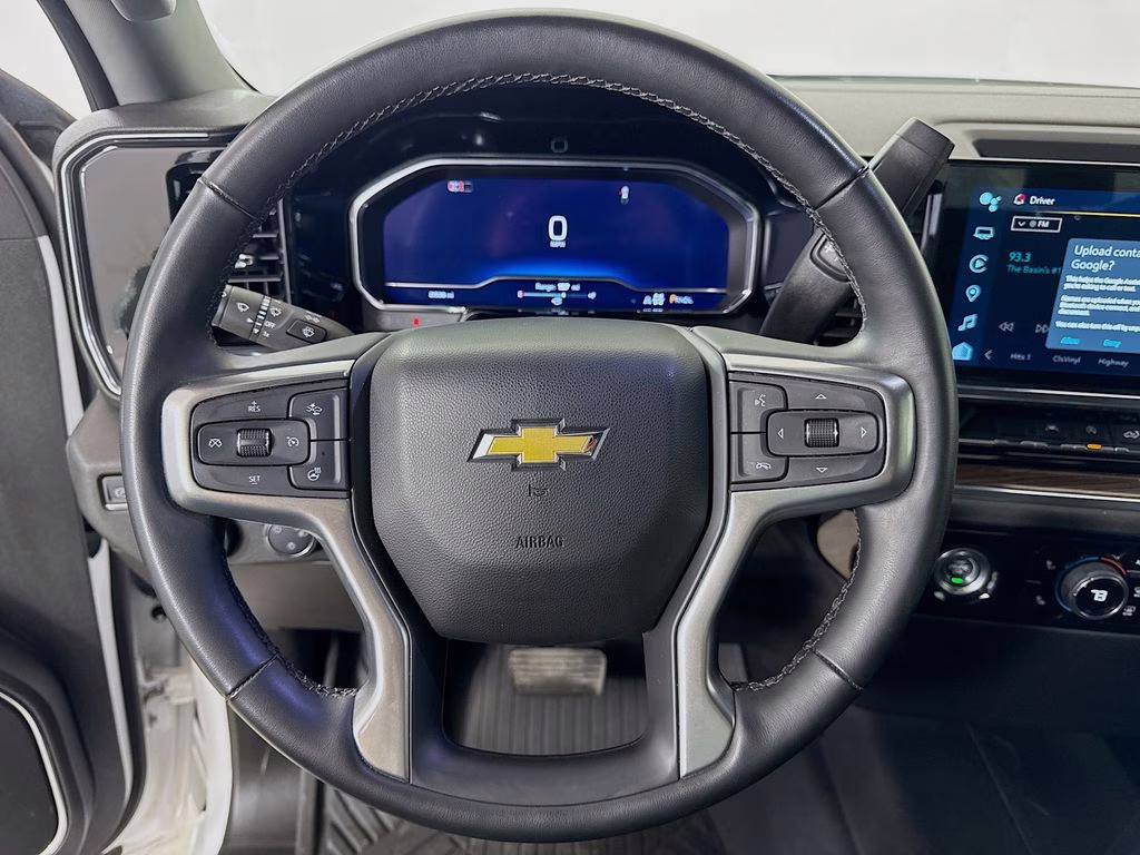 2024 Summit White Chevrolet Silverado 1500 LT 4X4 Truck