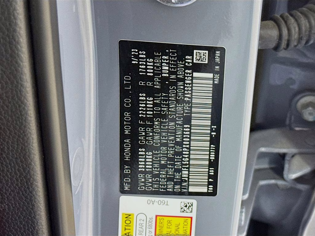 2023 Gray Honda Civic Type R FWD Hatchback