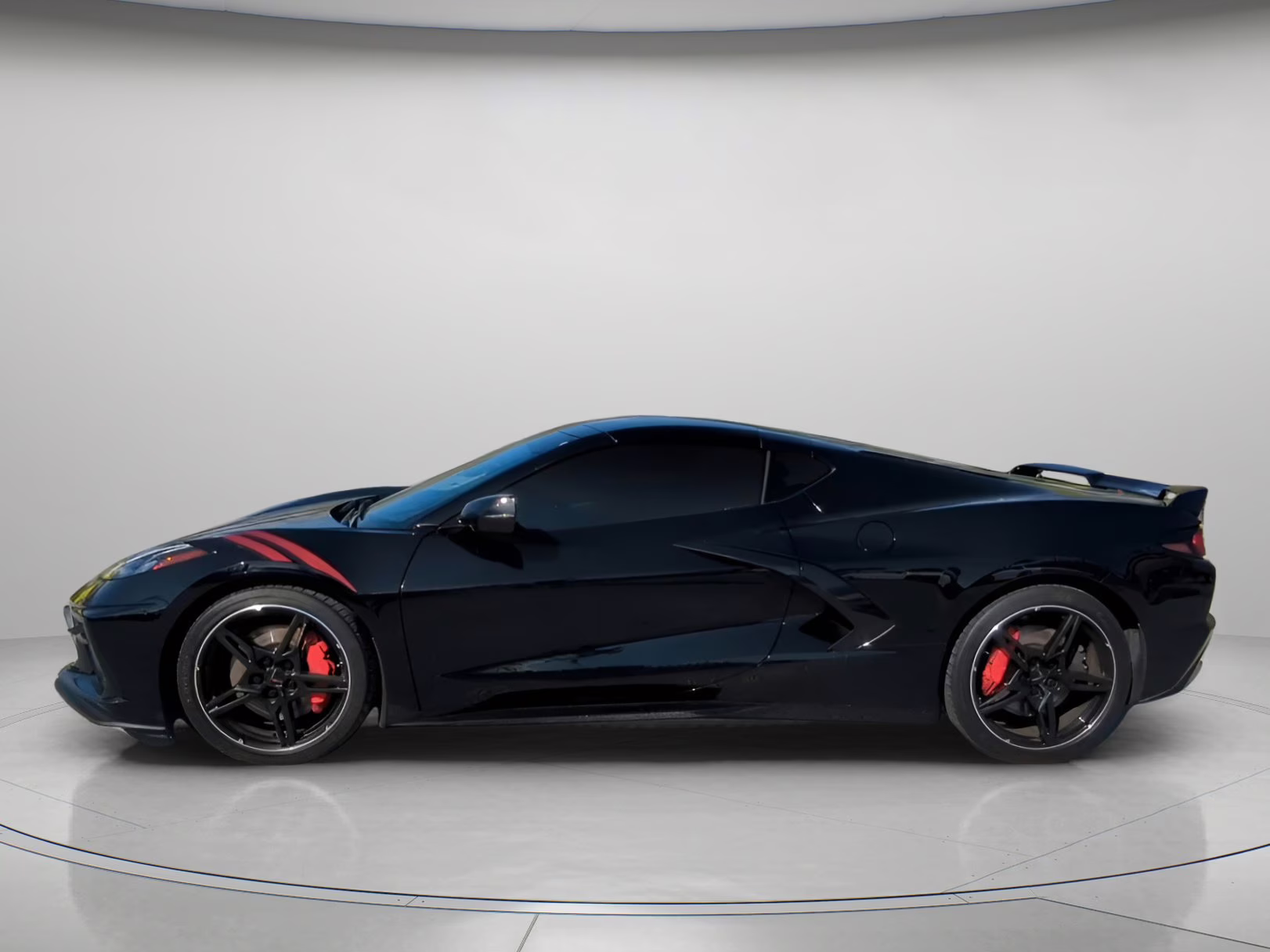 2022 Black Chevrolet Corvette 3LT RWD Coupe