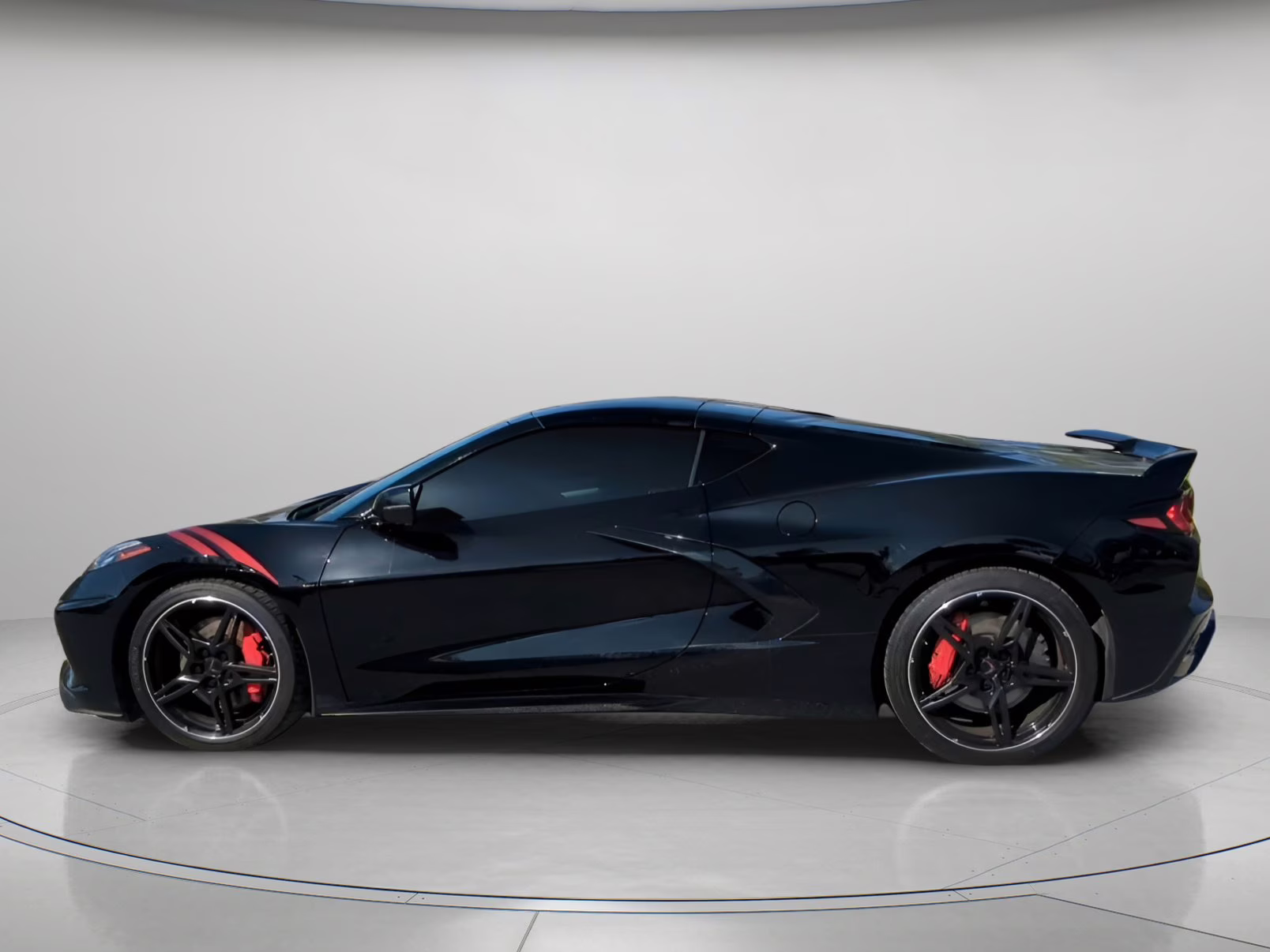 2022 Black Chevrolet Corvette 3LT RWD Coupe
