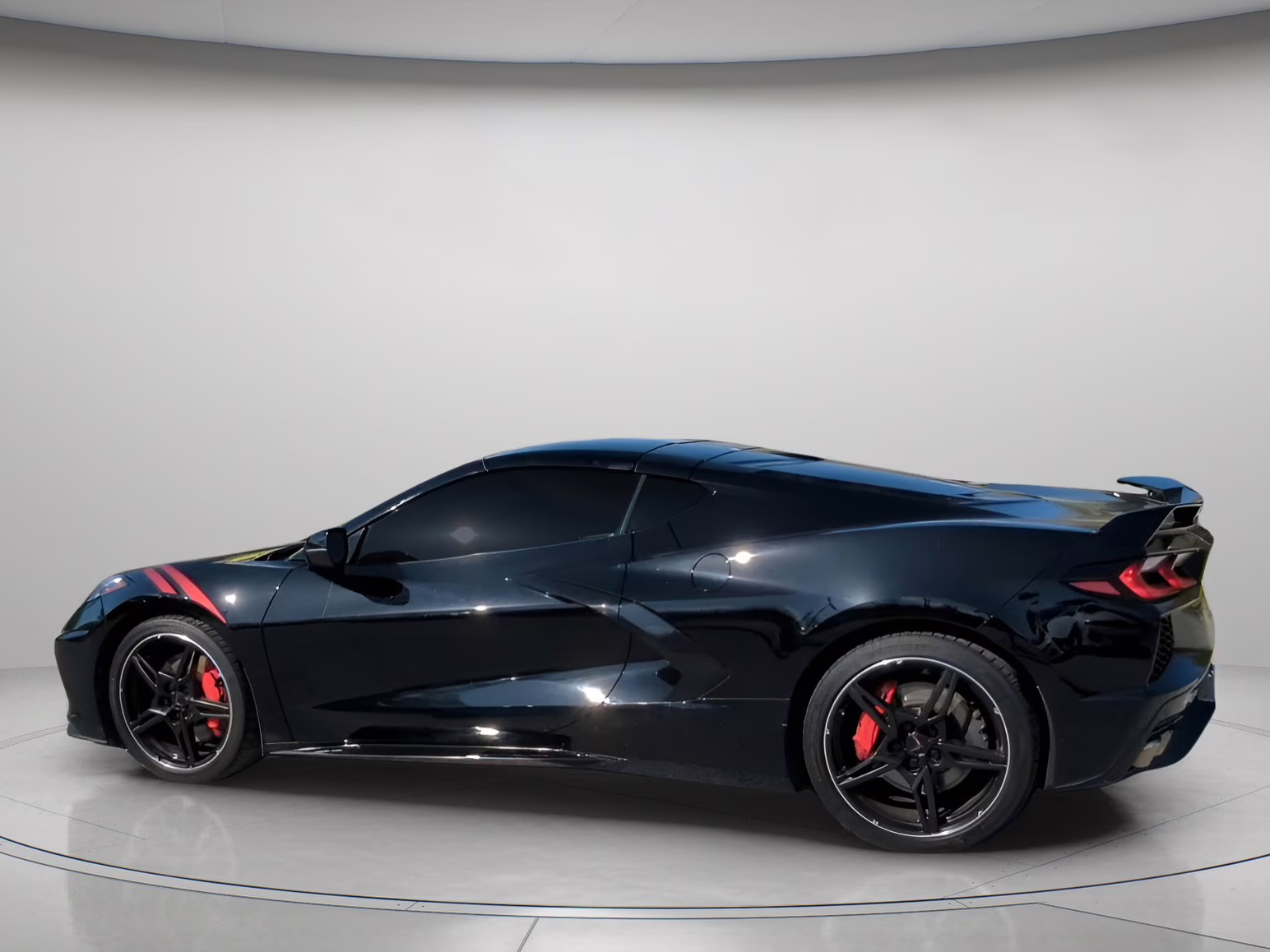2022 Black Chevrolet Corvette 3LT RWD Coupe