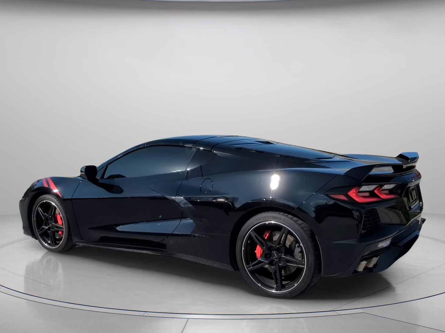 2022 Black Chevrolet Corvette 3LT RWD Coupe