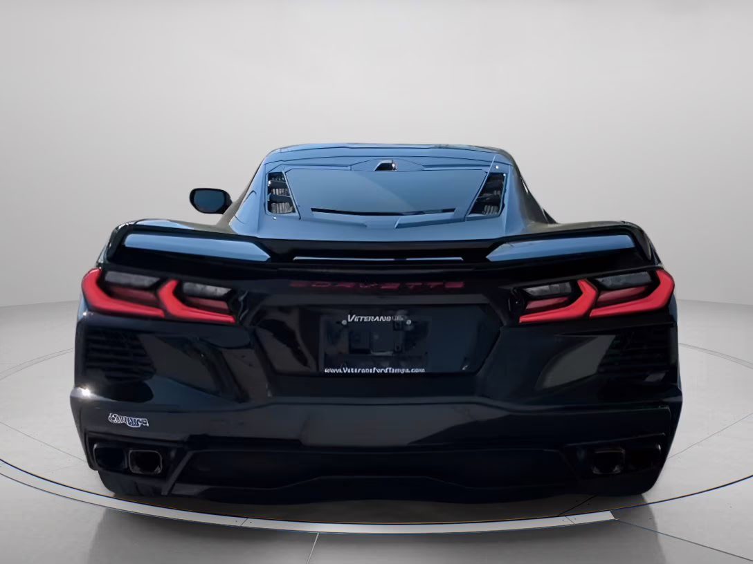 2022 Black Chevrolet Corvette 3LT RWD Coupe