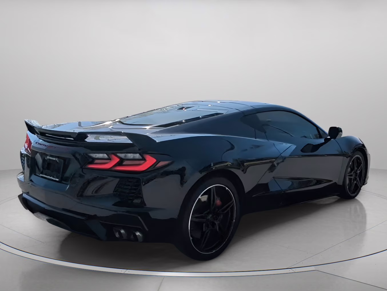 2022 Black Chevrolet Corvette 3LT RWD Coupe