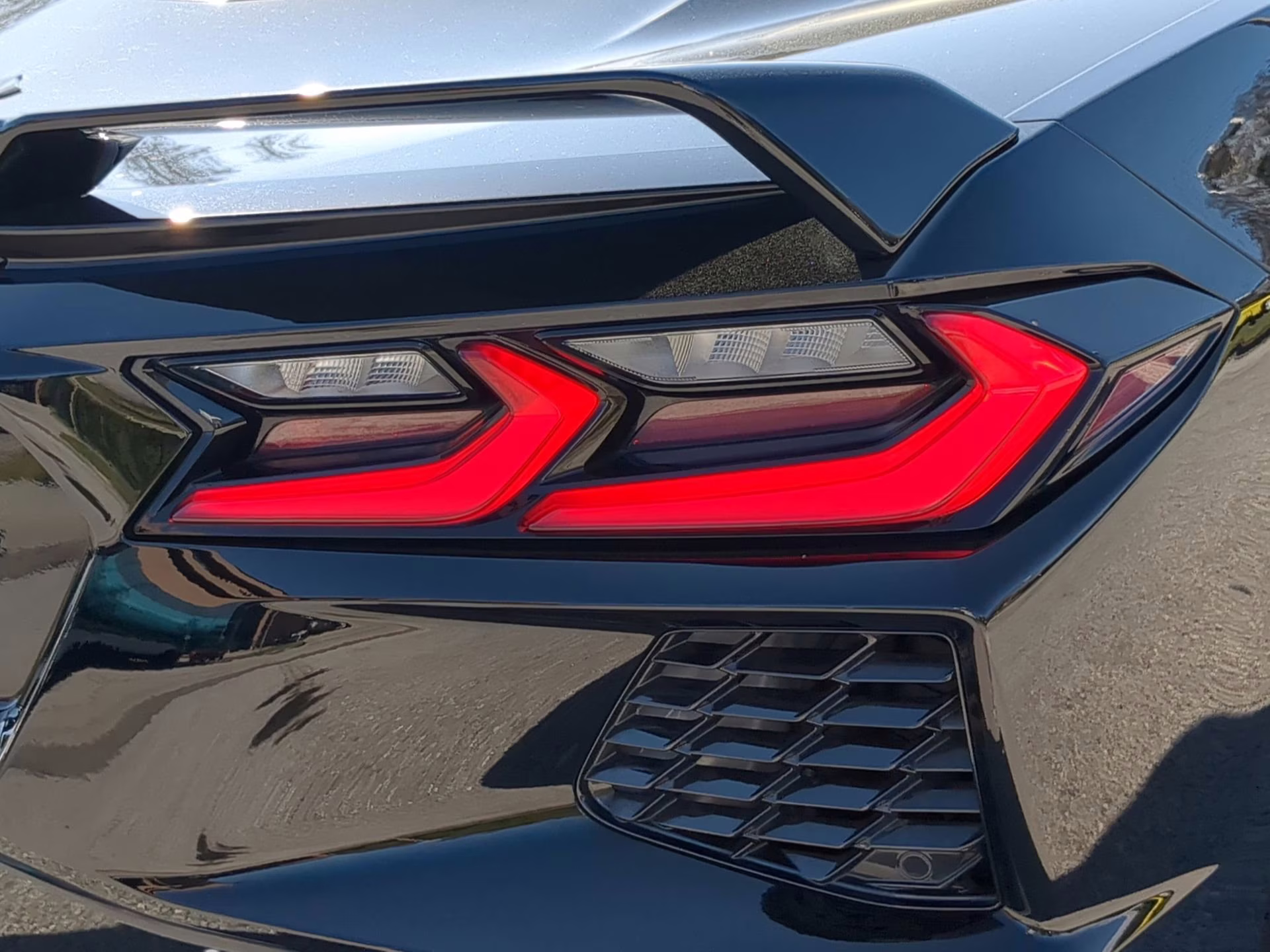 2022 Black Chevrolet Corvette 3LT RWD Coupe