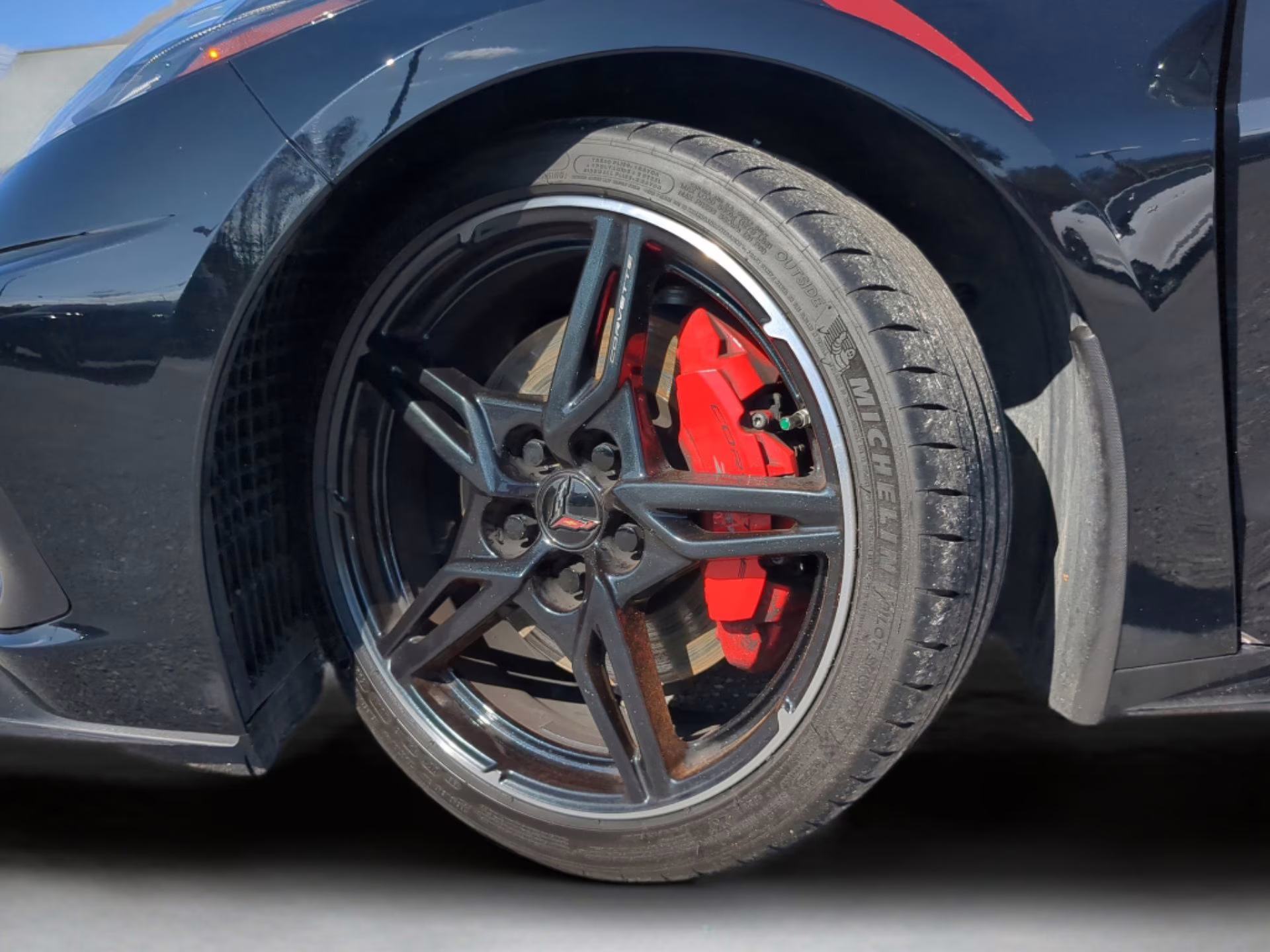 2022 Black Chevrolet Corvette 3LT RWD Coupe