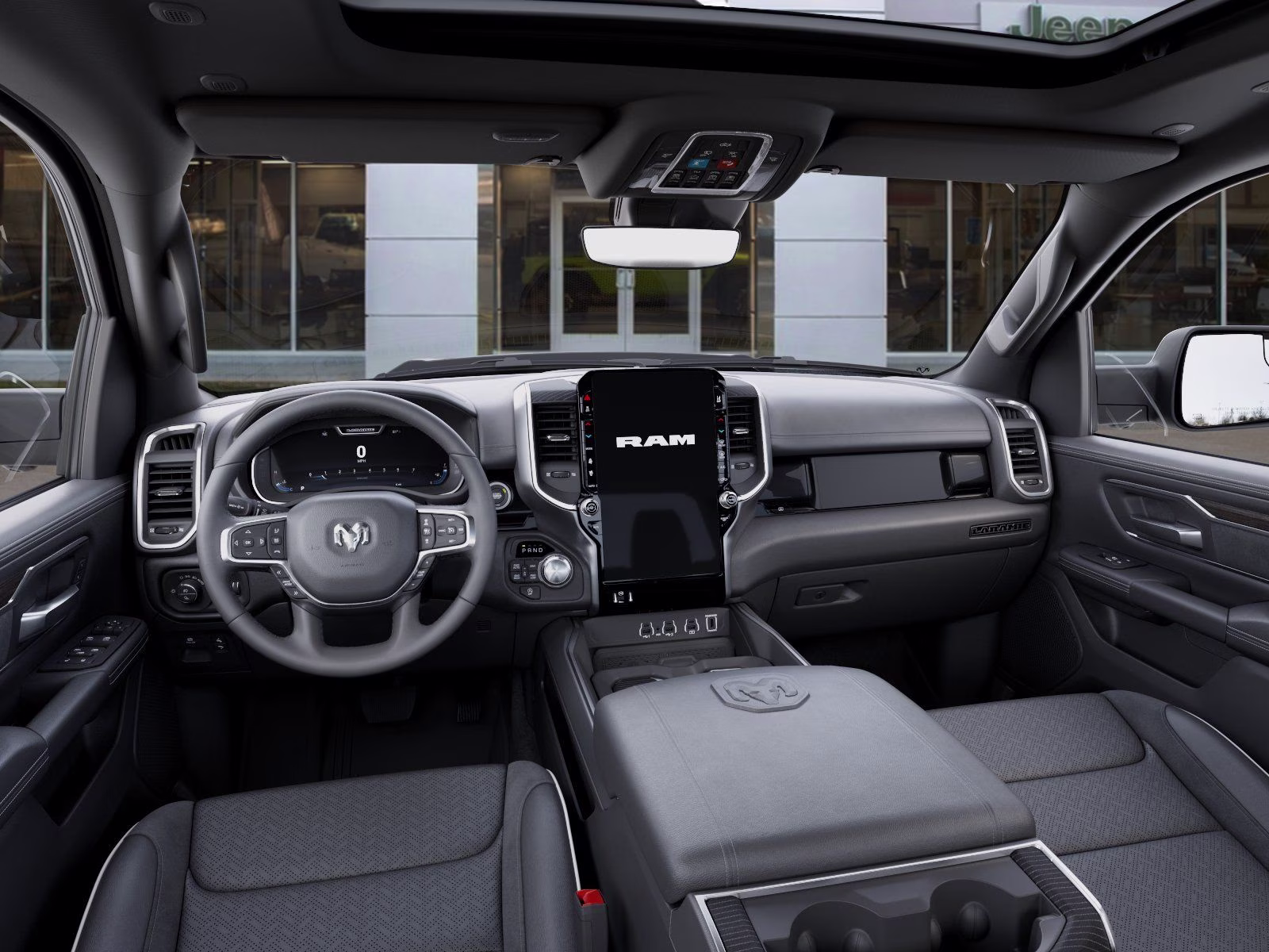 2026 Diamond Black Crystal Pearlcoat Ram 1500 Laramie 4X4 Truck