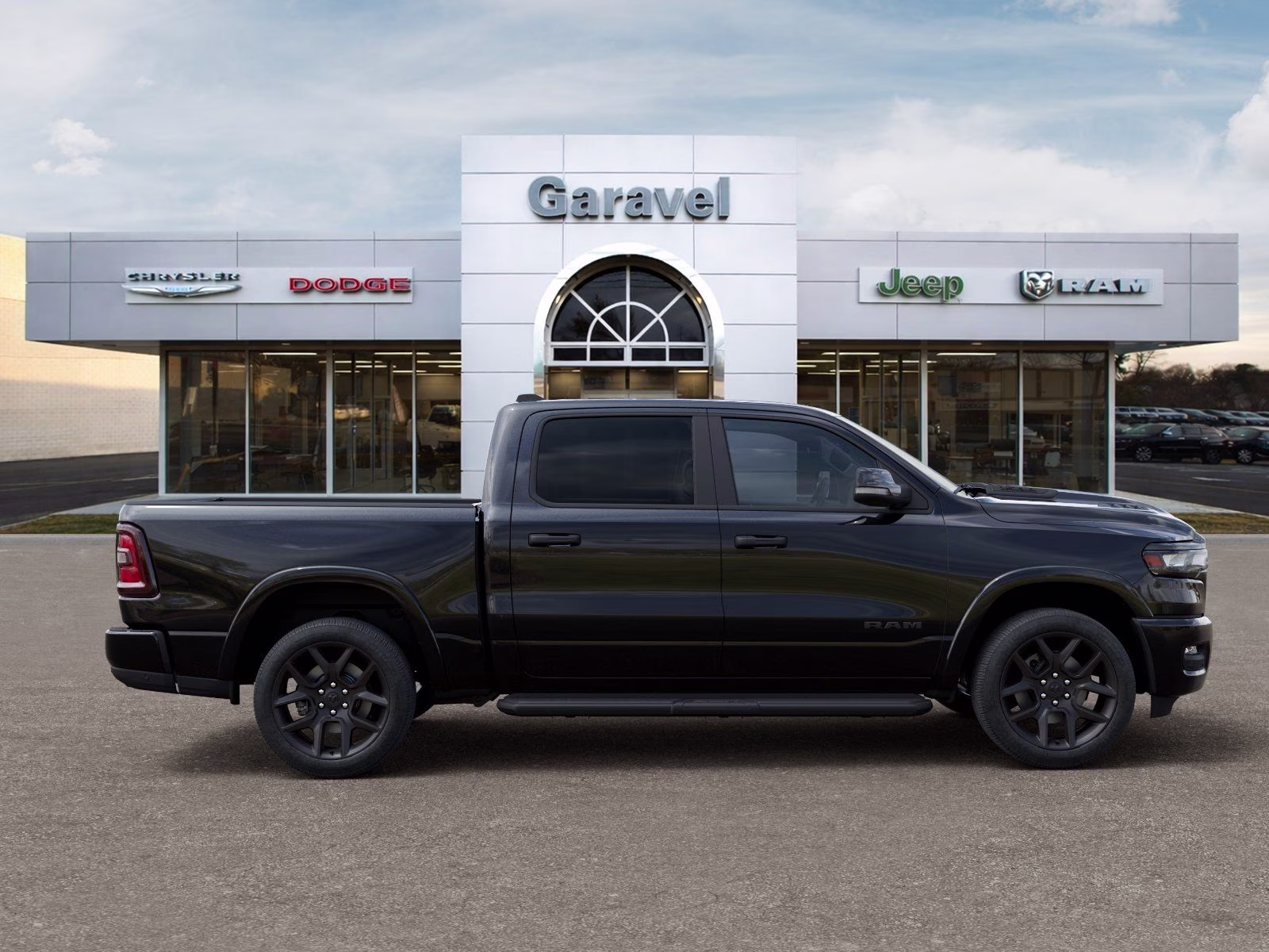 2026 Diamond Black Crystal Pearlcoat Ram 1500 Laramie 4X4 Truck