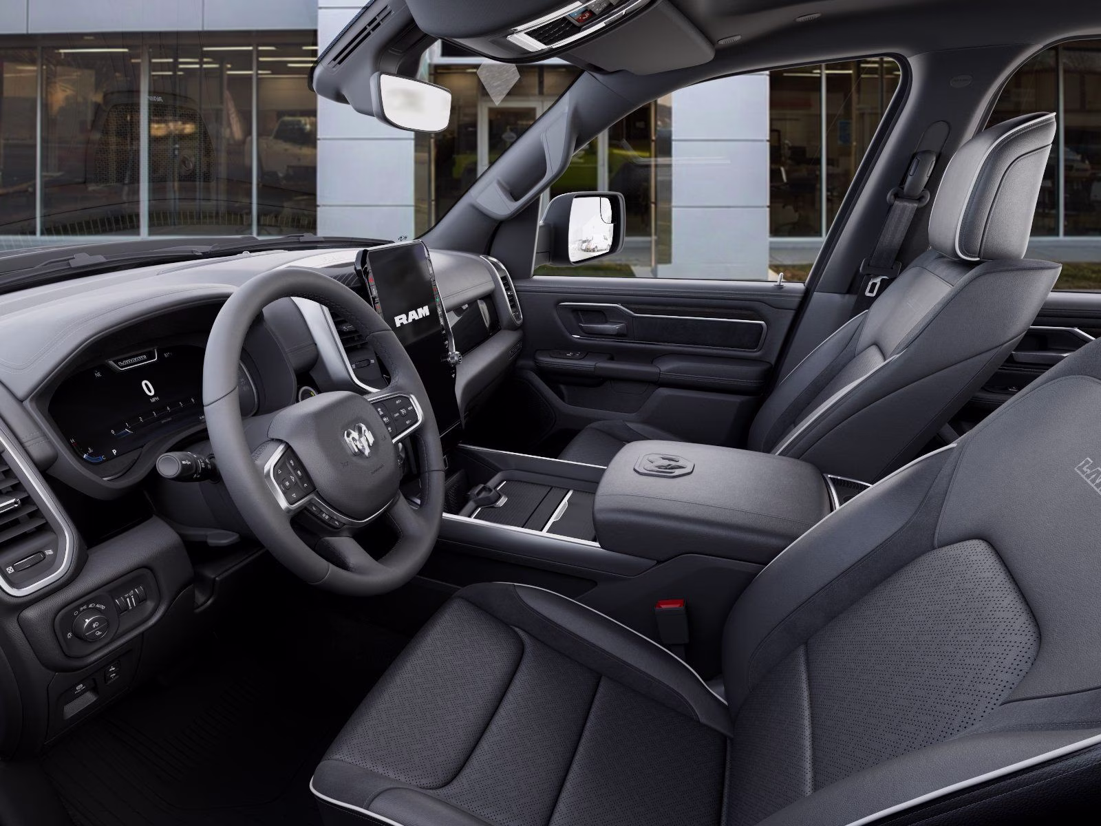 2026 Diamond Black Crystal Pearlcoat Ram 1500 Laramie 4X4 Truck
