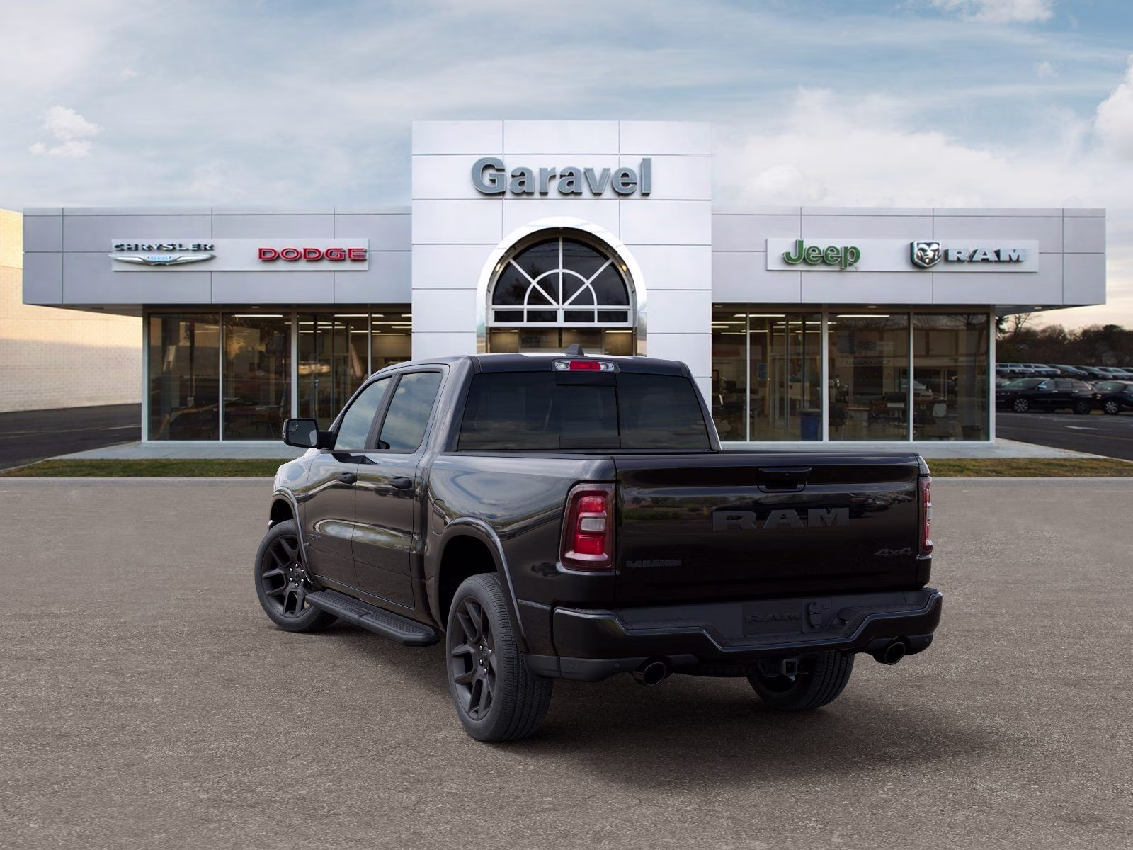 2026 Diamond Black Crystal Pearlcoat Ram 1500 Laramie 4X4 Truck