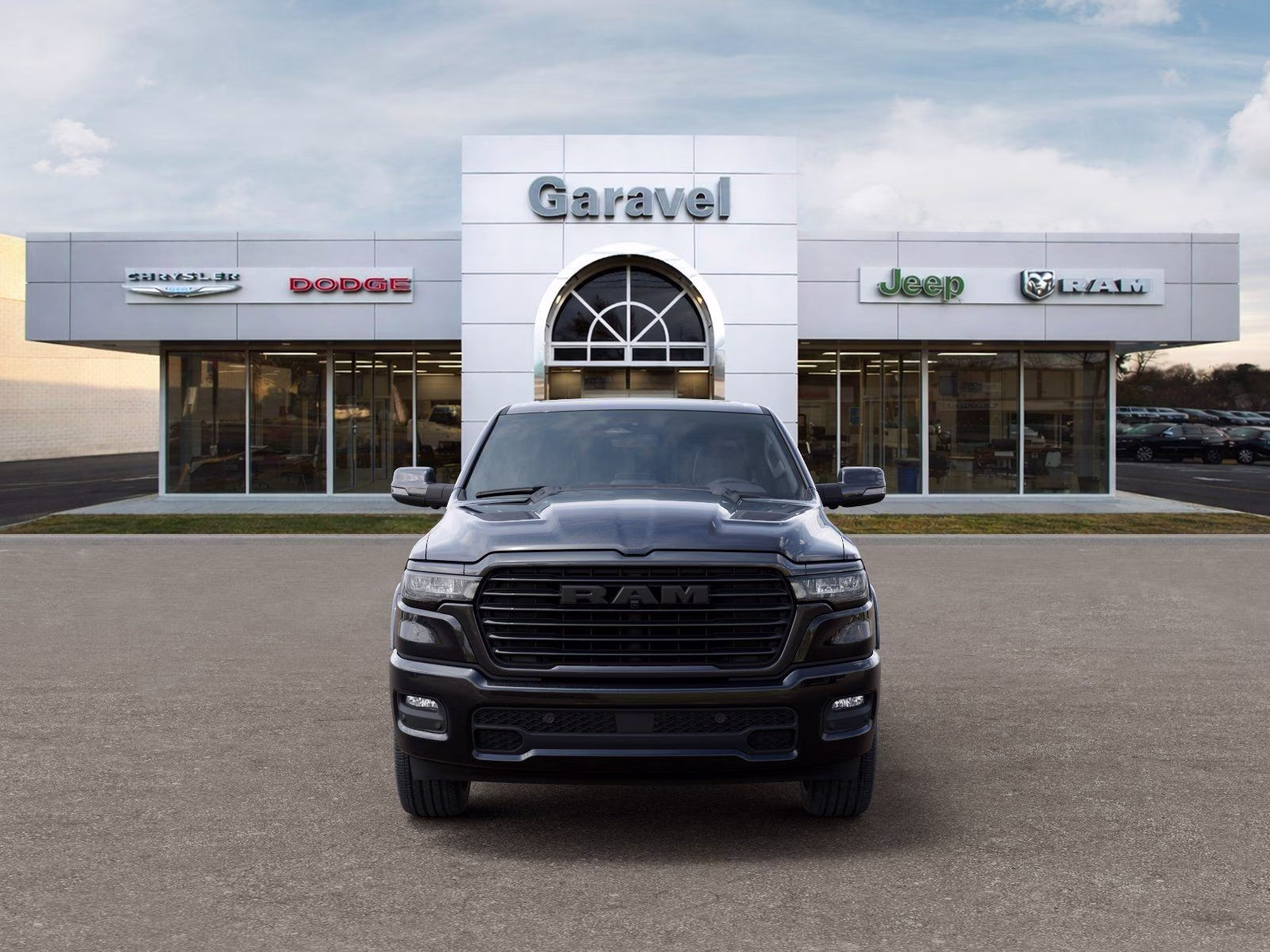 2026 Diamond Black Crystal Pearlcoat Ram 1500 Laramie 4X4 Truck