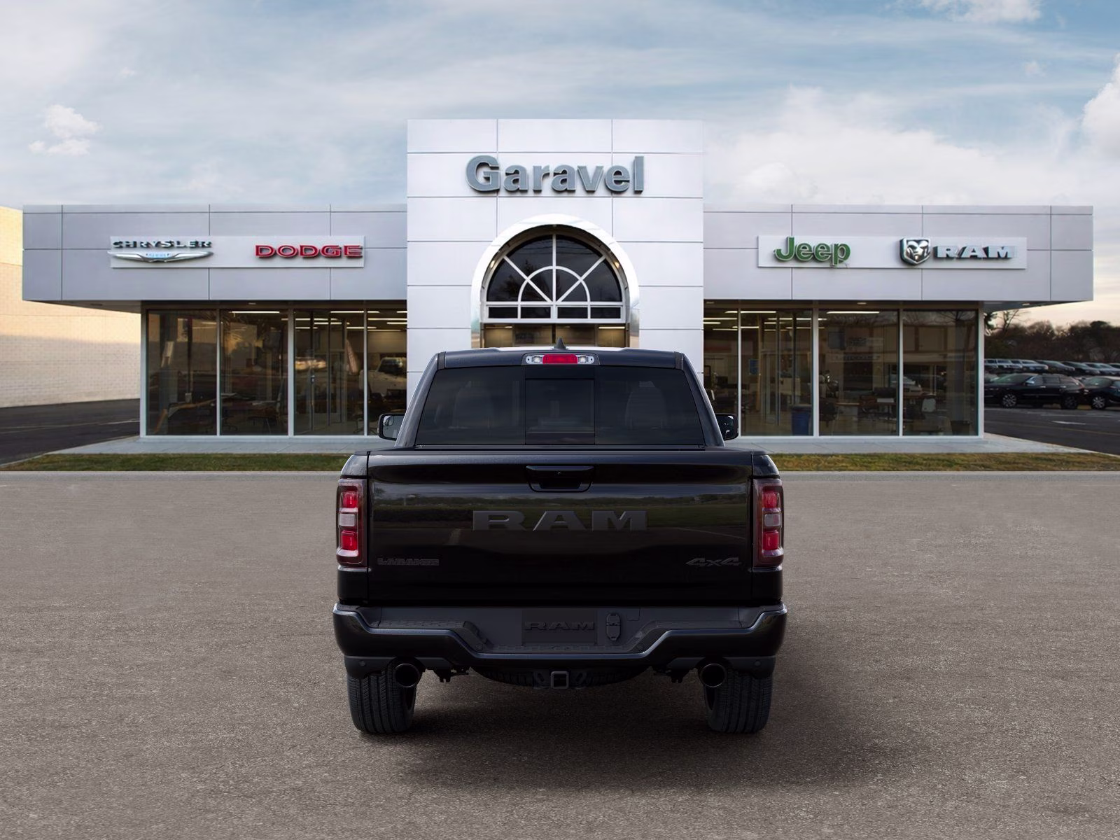 2026 Diamond Black Crystal Pearlcoat Ram 1500 Laramie 4X4 Truck