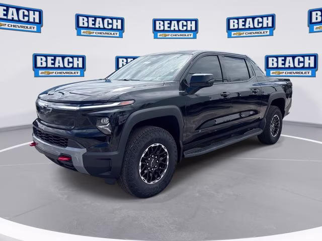 2026 Black Chevrolet Silverado EV Trail Boss - Extended Range 4X4 Truck