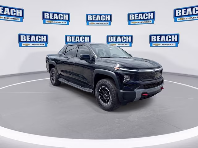 2026 Black Chevrolet Silverado EV Trail Boss - Extended Range 4X4 Truck