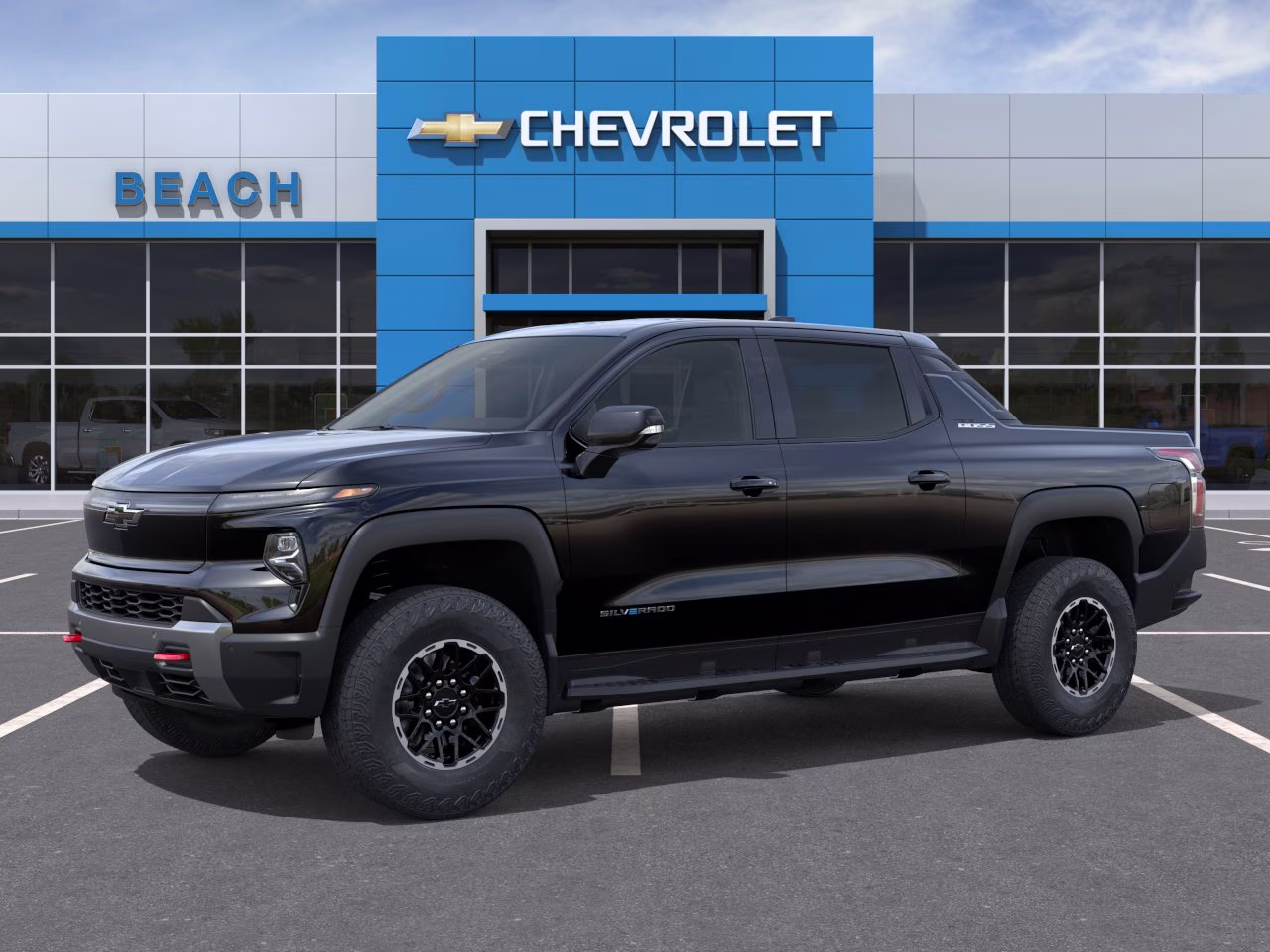 2026 Black Chevrolet Silverado EV Trail Boss - Extended Range 4X4 Truck