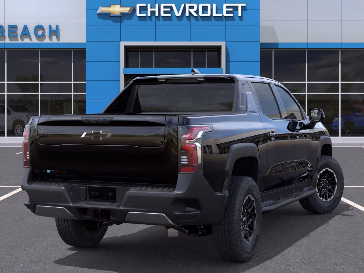2026 Black Chevrolet Silverado EV Trail Boss - Extended Range 4X4 Truck
