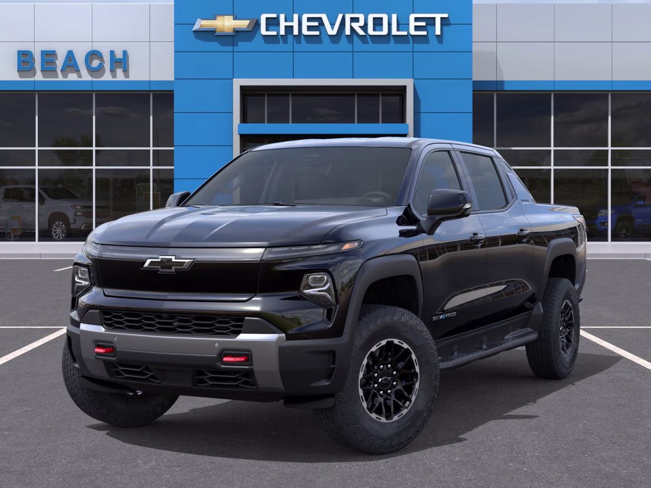 2026 Black Chevrolet Silverado EV Trail Boss - Extended Range 4X4 Truck
