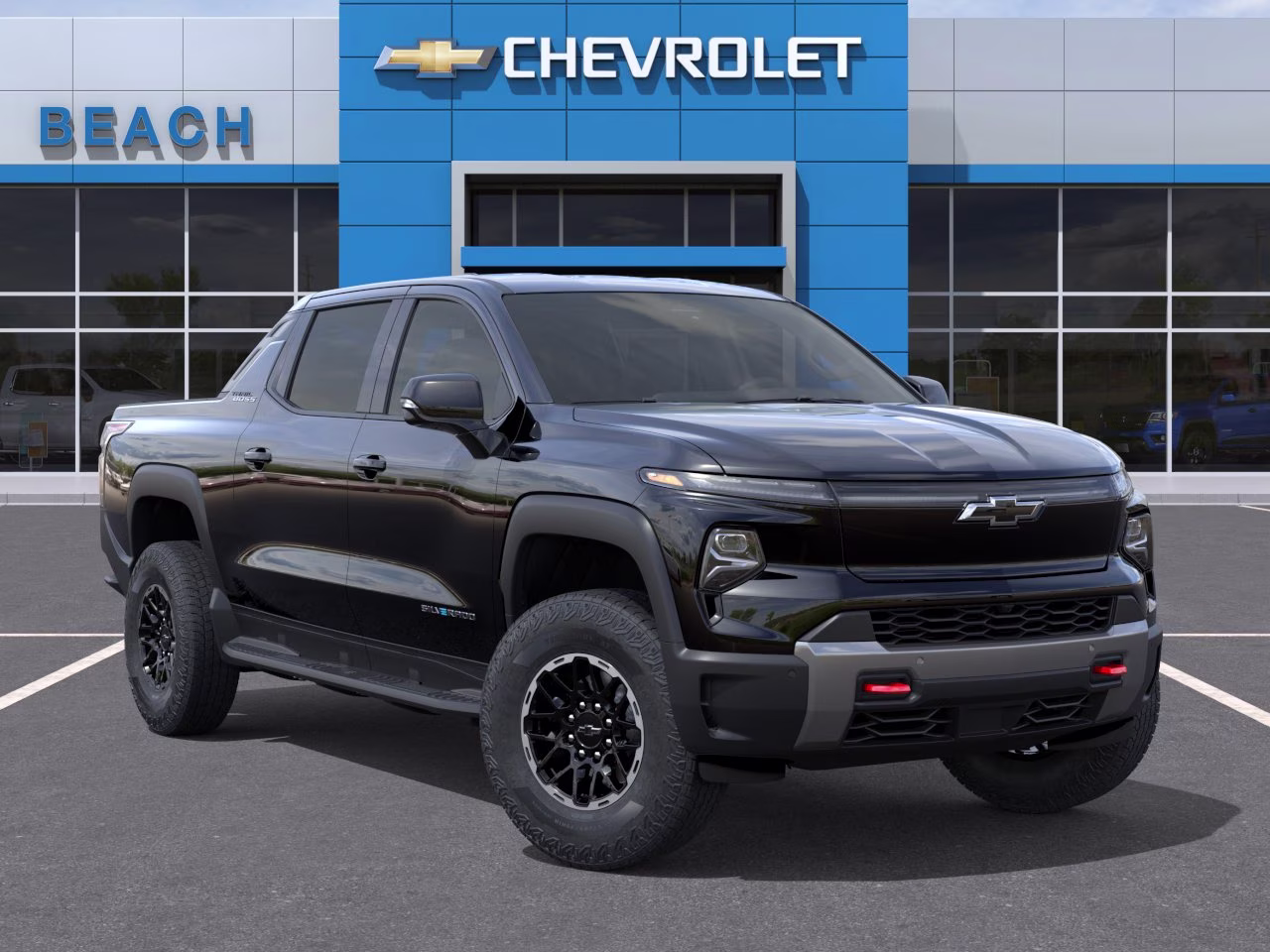 2026 Black Chevrolet Silverado EV Trail Boss - Extended Range 4X4 Truck