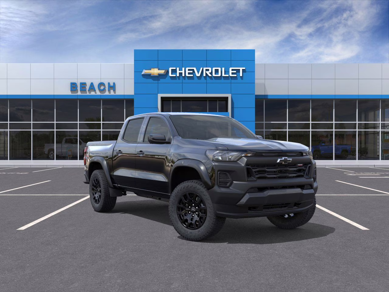 2026 Black Chevrolet Colorado Trail Boss 4X4 Truck