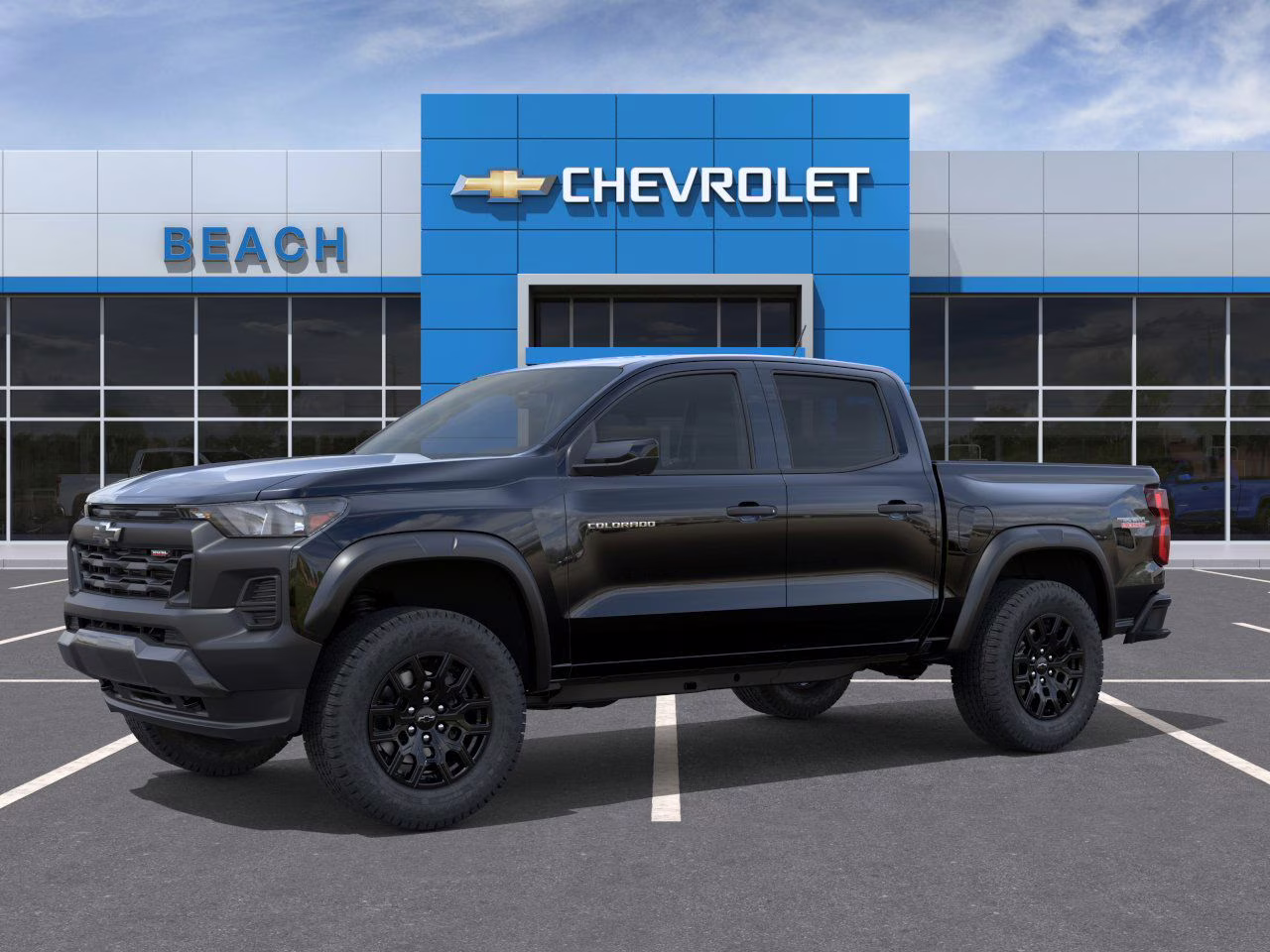 2026 Black Chevrolet Colorado Trail Boss 4X4 Truck