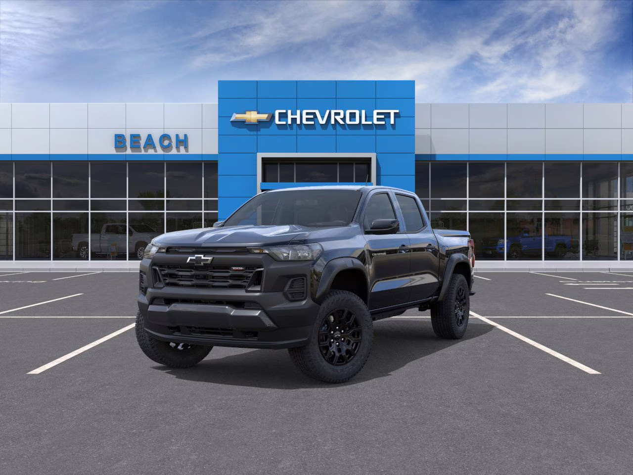 2026 Black Chevrolet Colorado Trail Boss 4X4 Truck