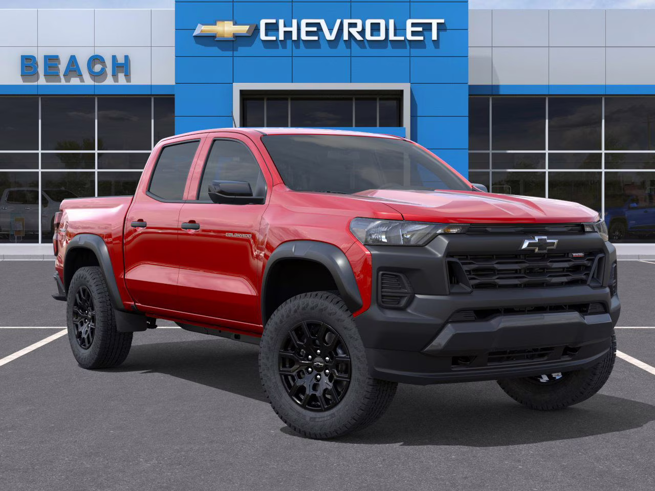 2026 Radiant Red Tintcoat Chevrolet Colorado Trail Boss 4X4 Truck