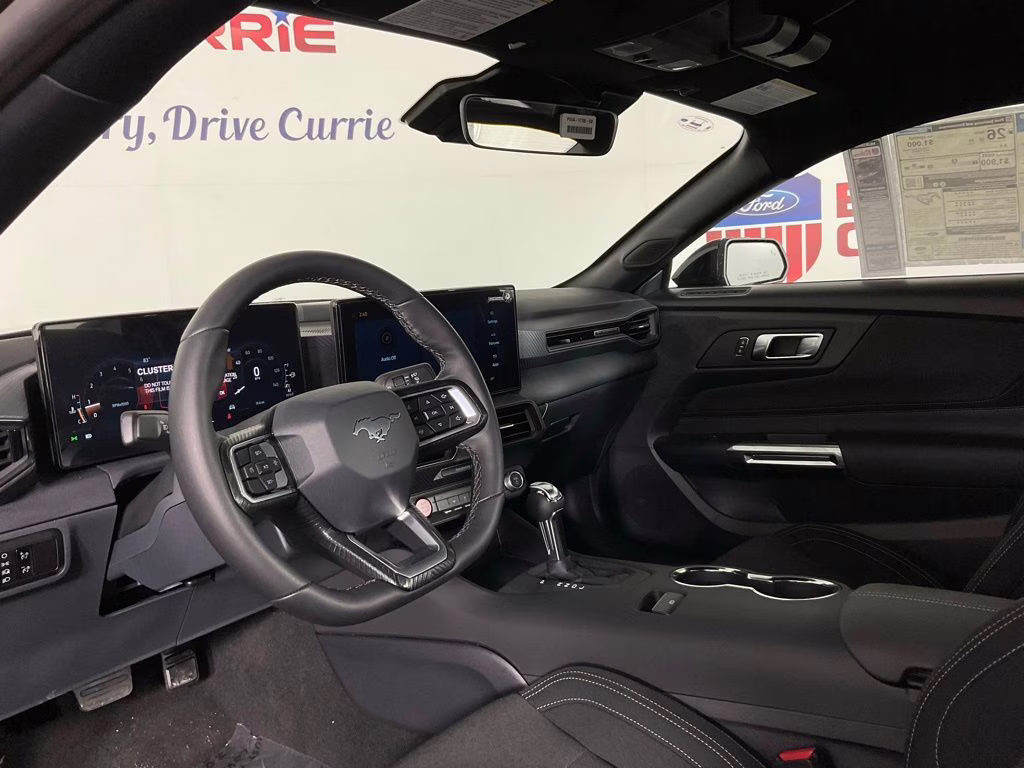 2026 Shadow Black Ford Mustang EcoBoost RWD Coupe