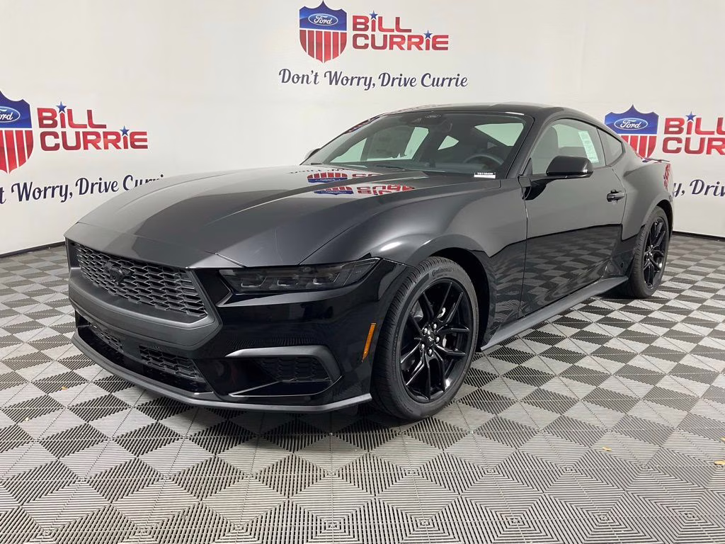 2026 Shadow Black Ford Mustang EcoBoost RWD Coupe