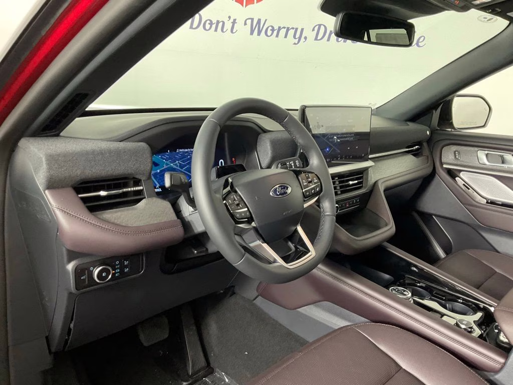 2026 Red Metallic Ford Explorer Platinum RWD SUV