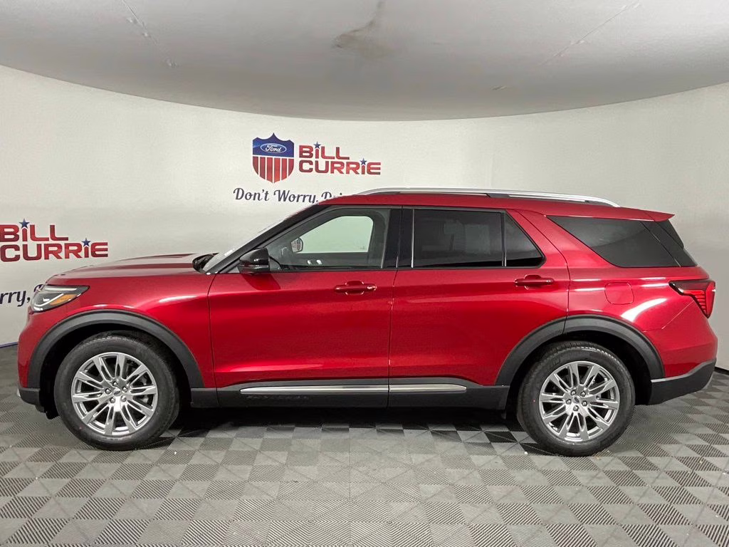 2026 Red Metallic Ford Explorer Platinum RWD SUV