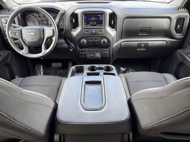2024 Summit White Chevrolet Silverado 1500 Custom 4X4 Truck