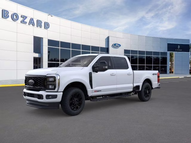 2026 Star White Metallic Tri-Coat Ford Super Duty F-250 SRW Lariat 4X4 Truck