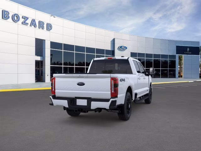 2026 Star White Metallic Tri-Coat Ford Super Duty F-250 SRW Lariat 4X4 Truck