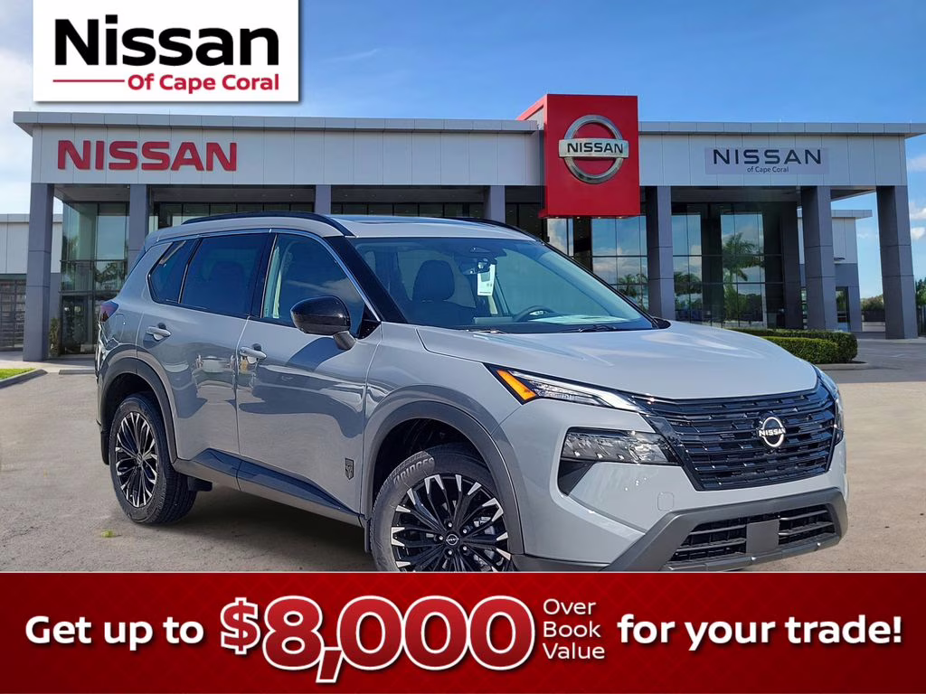 2026 Boulder Gray Nissan Rogue Dark Armor FWD SUV