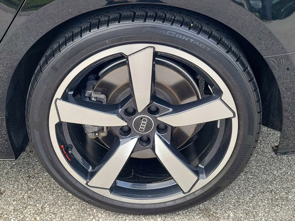 2025 Mythos Black Metallic Audi A5 Sportback 45 S line Premium Plus AWD Hatchback